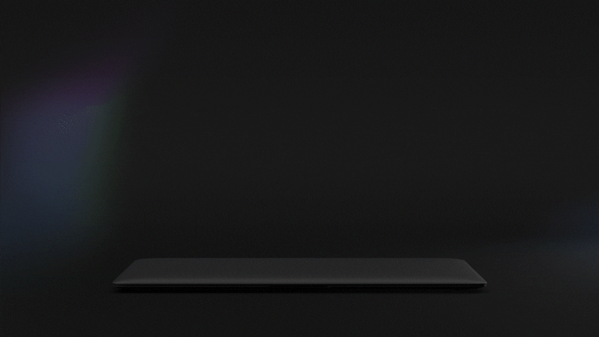 animacja przedstawiająca wersję desktop landing page'a z formularzem zapisu na webinar o AI dla dzieci