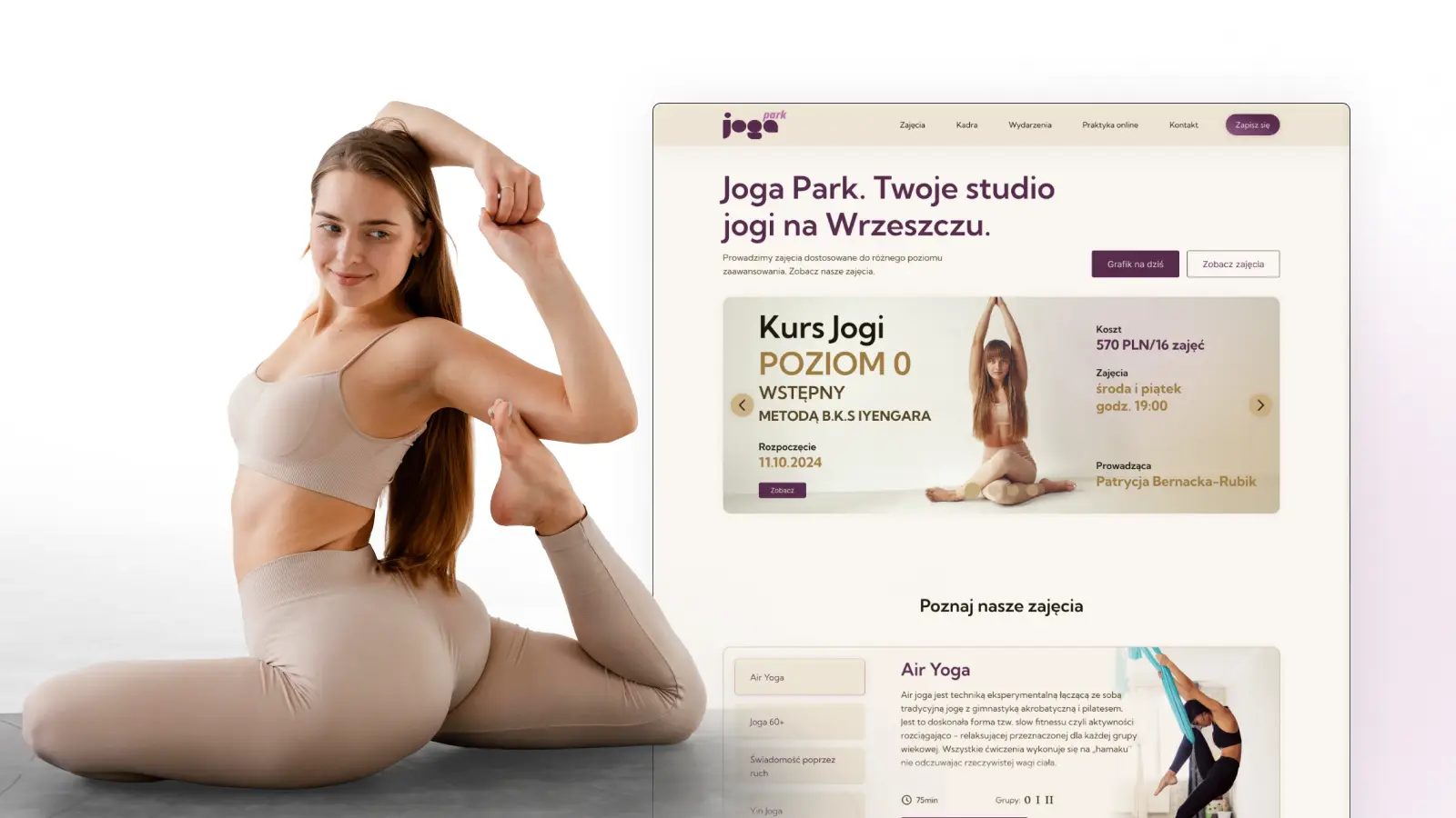 miniaturka projektu joga park